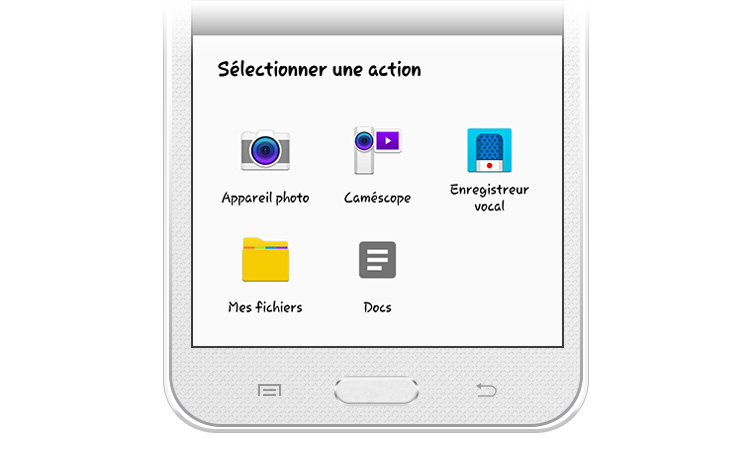 Choisir son fichier depuis un Android