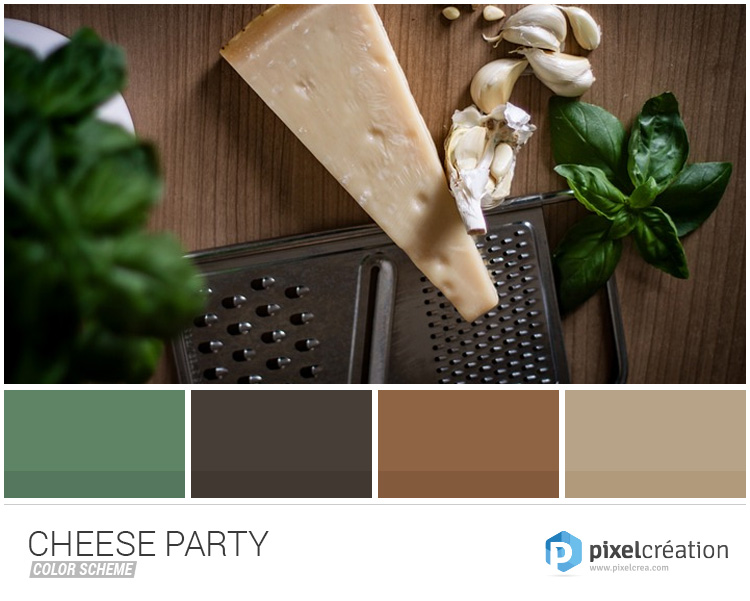 Couleurs du fromage - color scheme