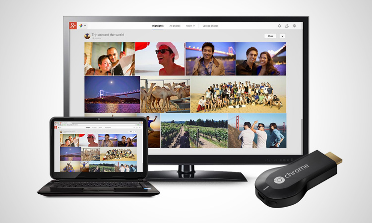 Le Web sur notre télévision avec Google Chromecast