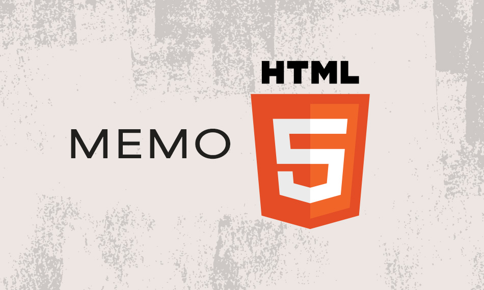 Memo HTML 5 gratuit