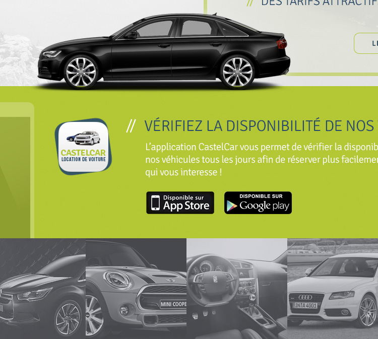 Webdesign et responsive pour le site