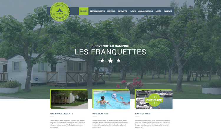 Camping les Franquettes