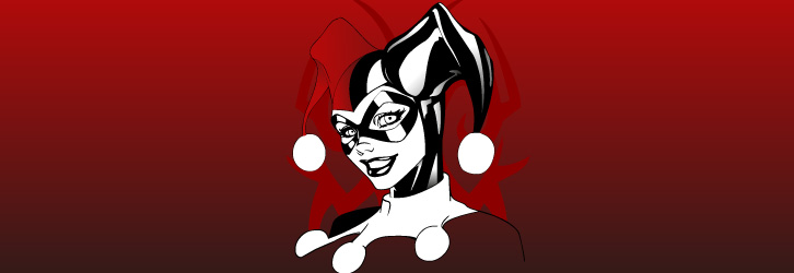 Visage de Harley Quinn