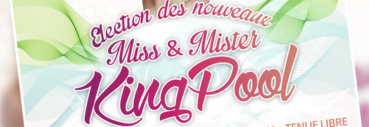 Affiche miss et mister kingpool