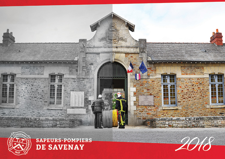 Couverture du calendrier des pompiers