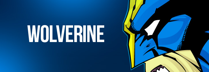 Dessin vectoriel de Wolverine