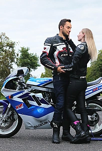 Couple à moto