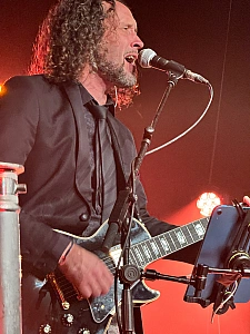 Guitariste en concert