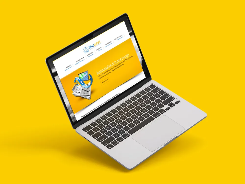 Conception du site Internet de Bluewest