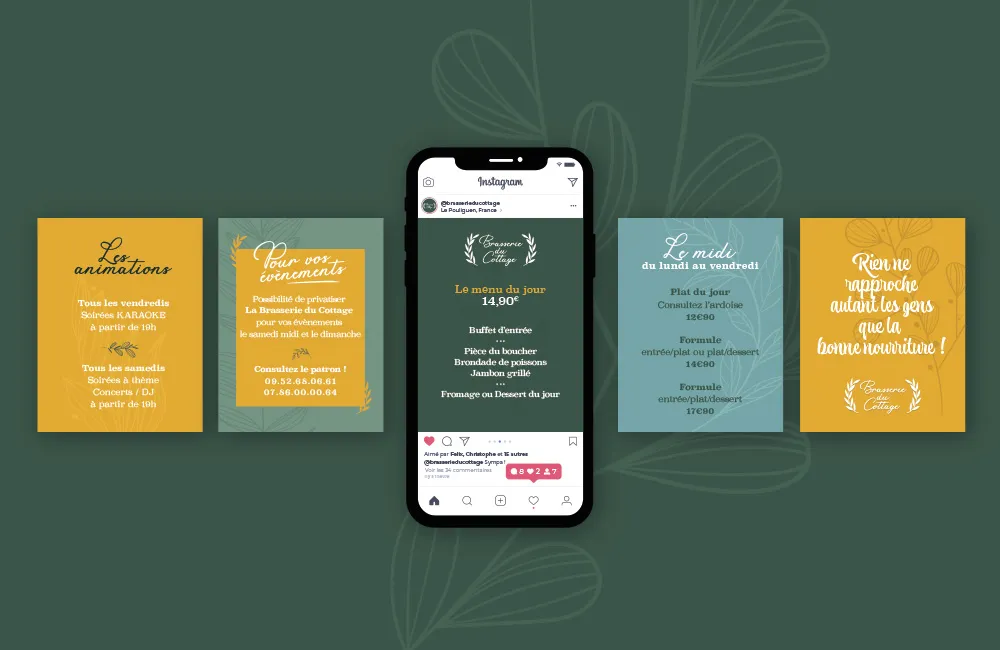 annimation des réseaux sociaux