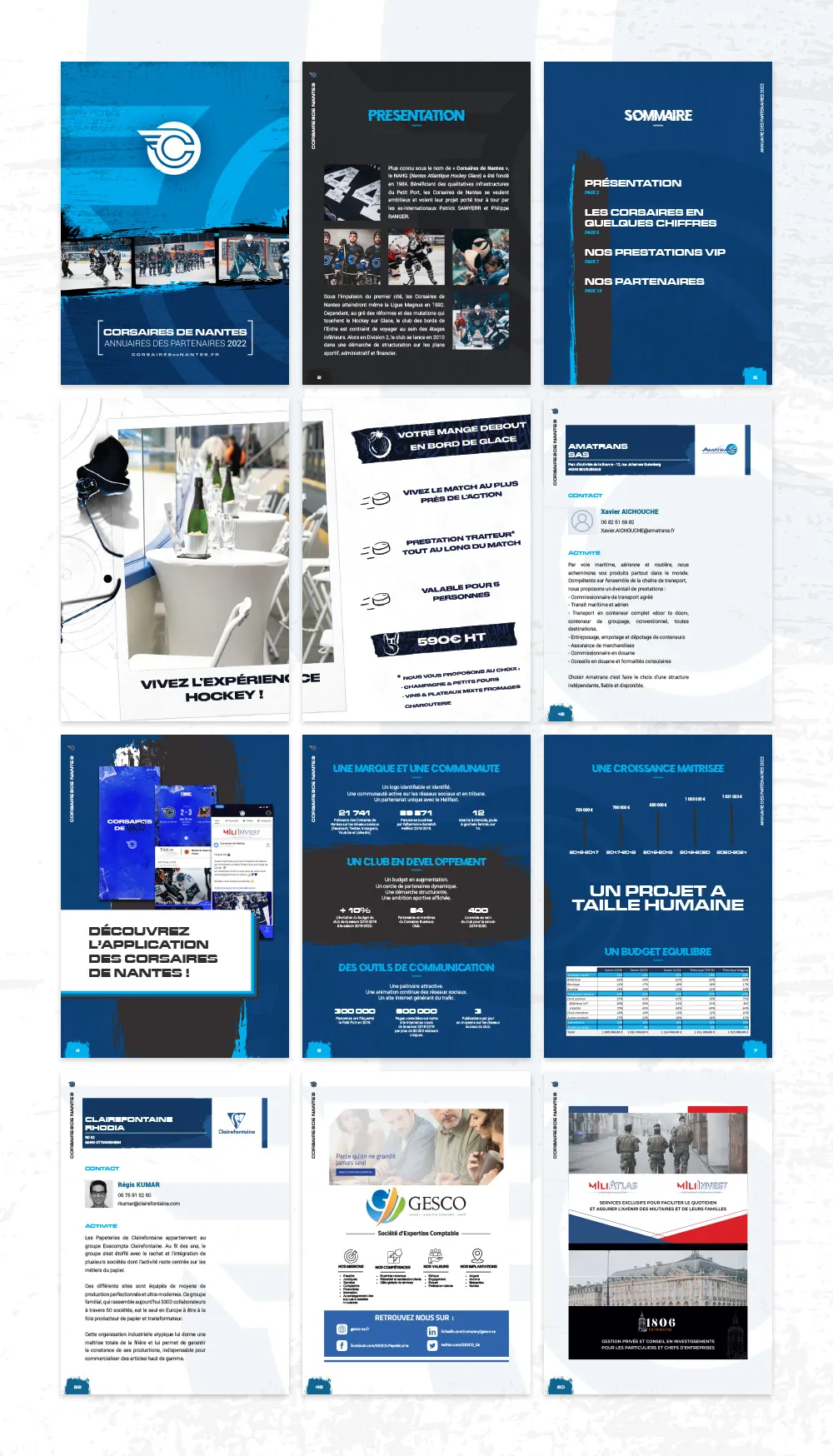 Annuaire des partenaires des Corsaires de Nantes