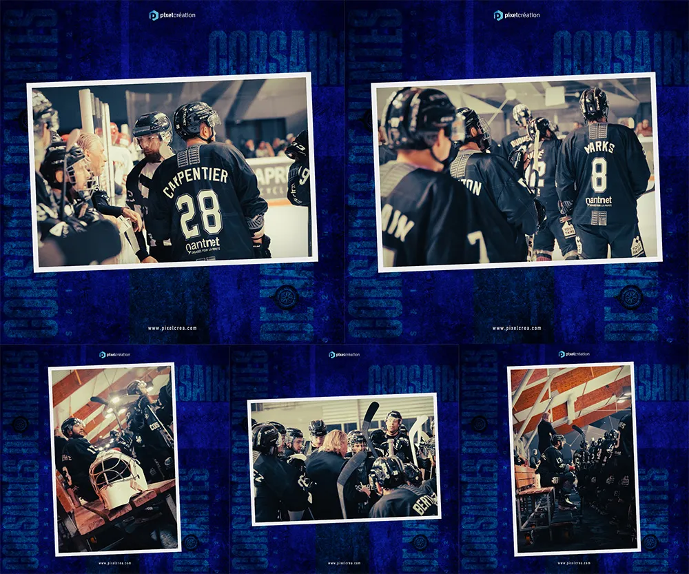 Reportages photos pour les Corsaires