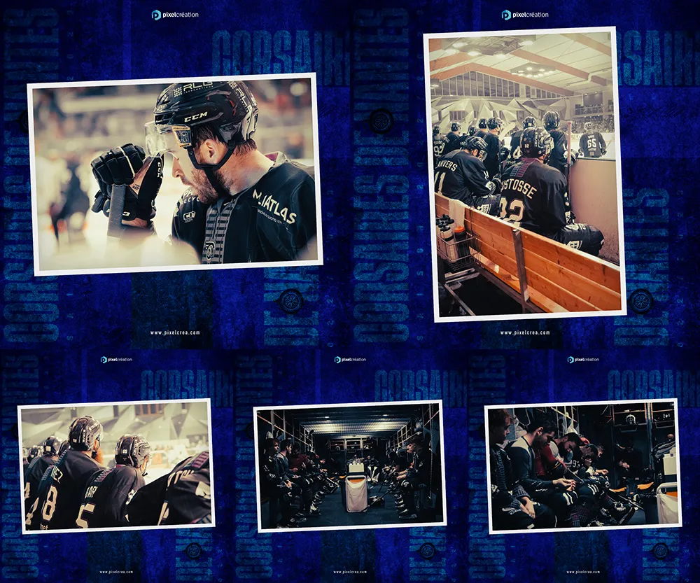 Shooting photo au hockey en Loire-Atlantique