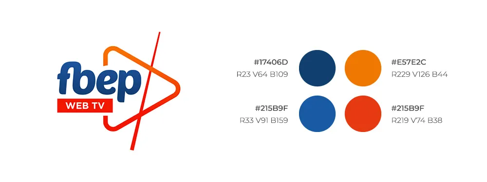 Palette de couleur pour le logo